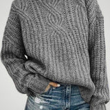 Ursel | Pulover z visokim ovratnikom za eleganco