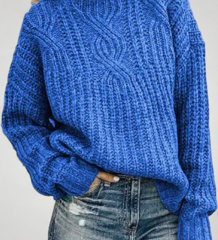 Ursel | Pulover z visokim ovratnikom za eleganco