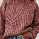 Ursel | Pulover z visokim ovratnikom za eleganco