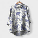 Filipa - Retro French Blouse