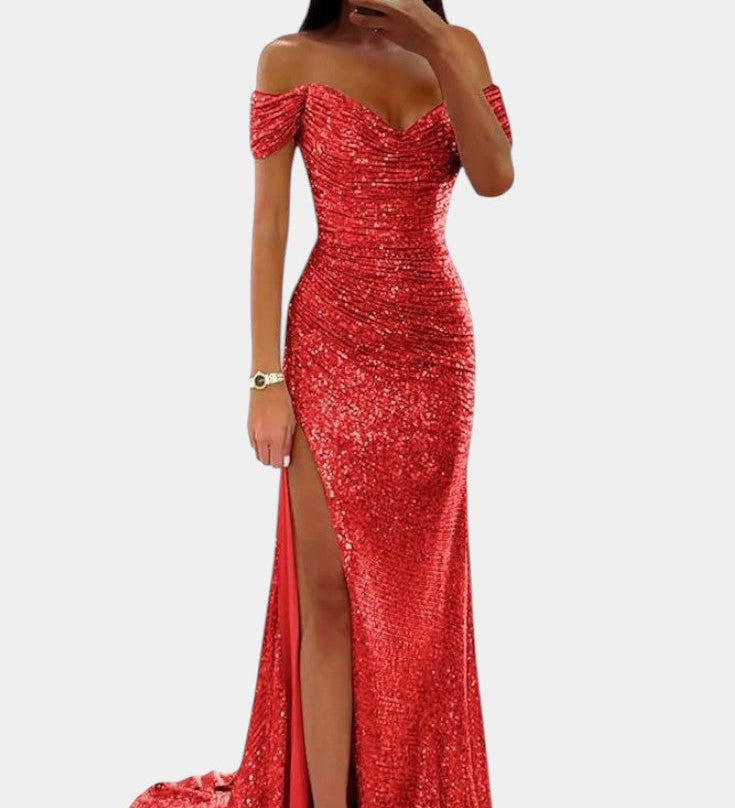 Ariel - Merineitsi kleit sädelevate kalliskividega õlgadel