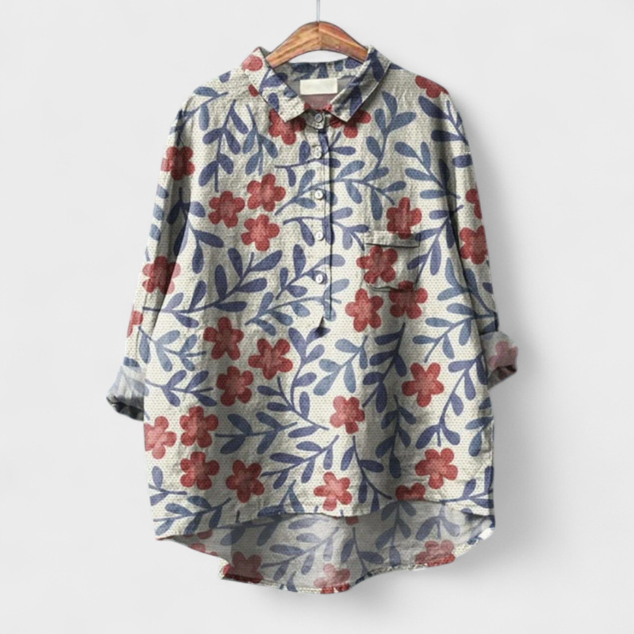 Filipa - Retro French Blouse