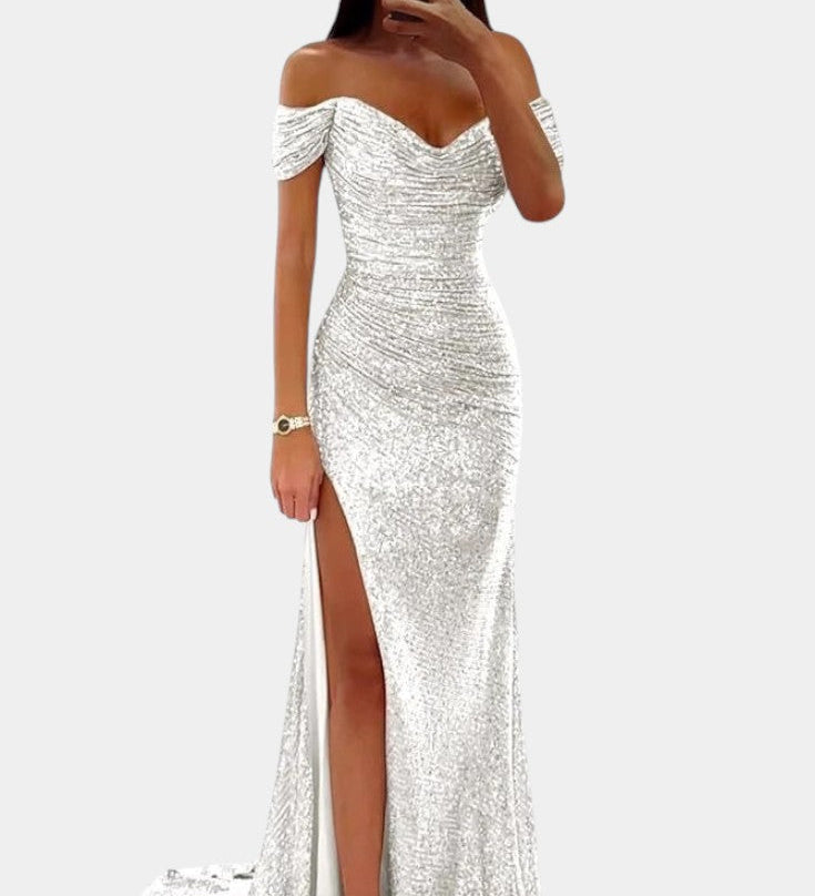 Ariel - Merineitsi kleit sädelevate kalliskividega õlgadel