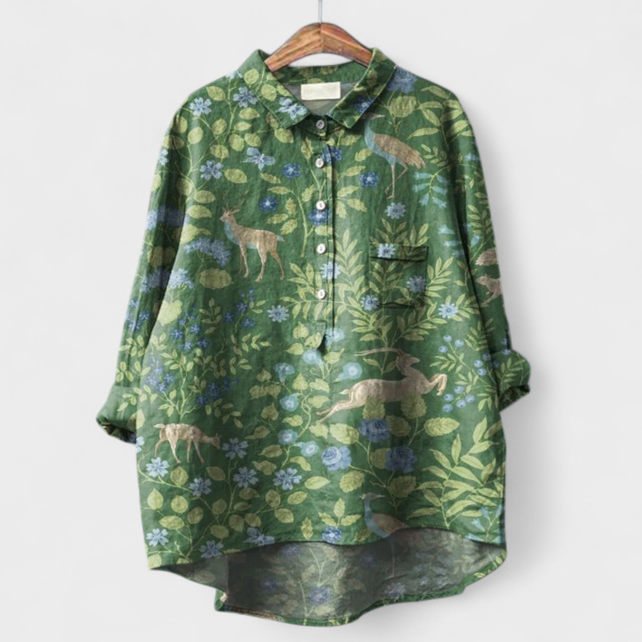 Filipa - Retro French Blouse