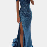 Ariel - Merineitsi kleit sädelevate kalliskividega õlgadel