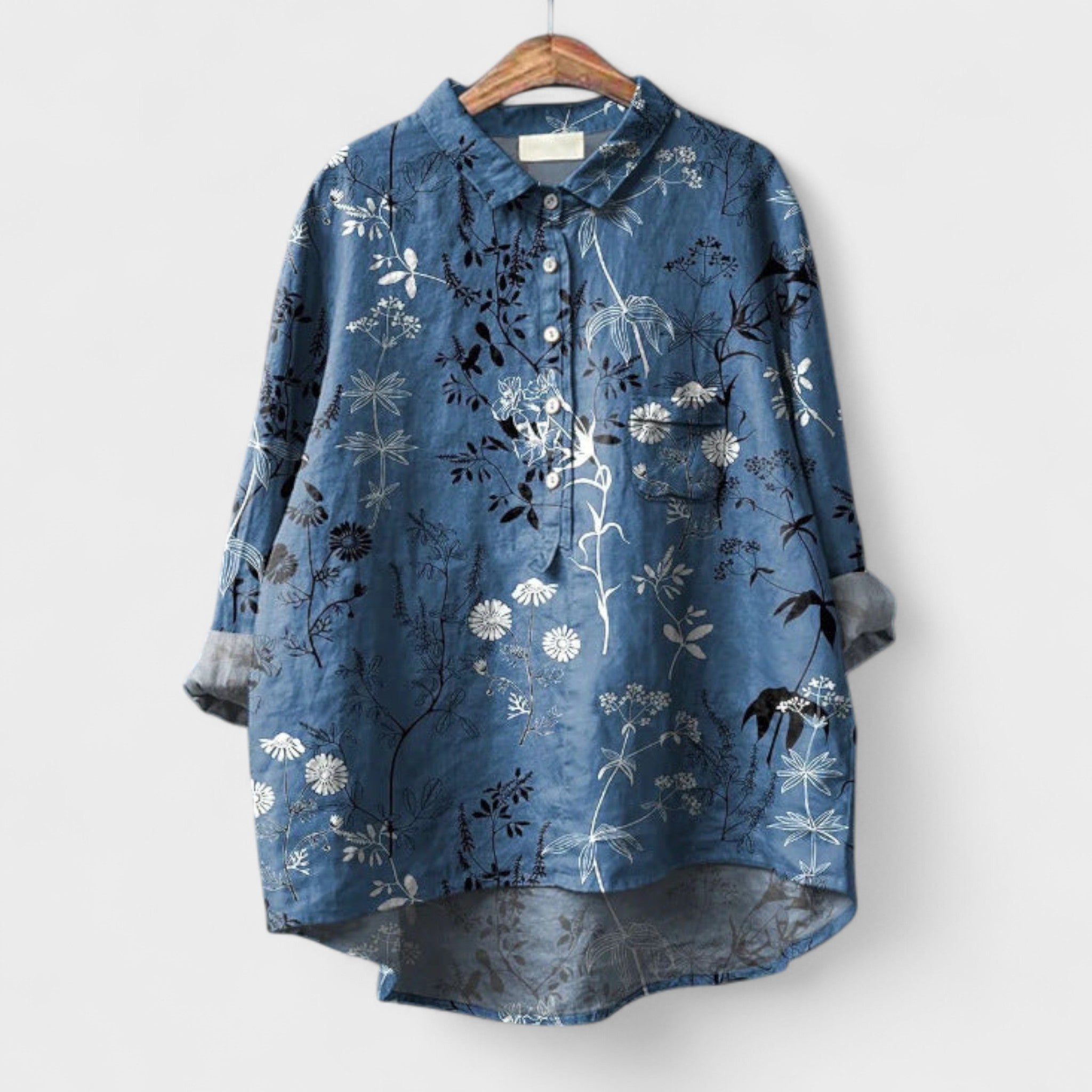 Filipa - Retro French Blouse