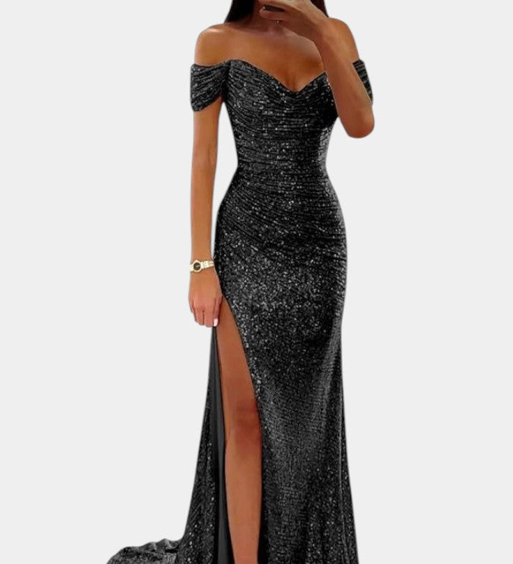 Ariel - Merineitsi kleit sädelevate kalliskividega õlgadel