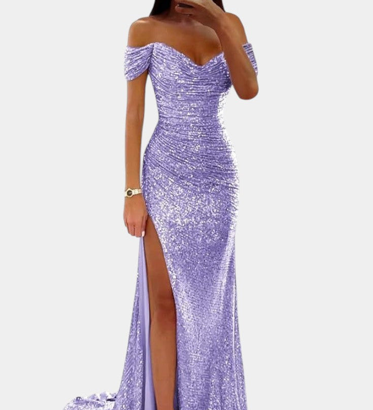 Ariel - Merineitsi kleit sädelevate kalliskividega õlgadel