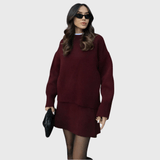 Nora | Set iz mehkega pletenega materiala