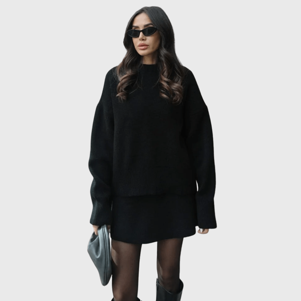 Nora | Set iz mehkega pletenega materiala