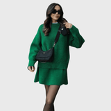 Nora | Set iz mehkega pletenega materiala