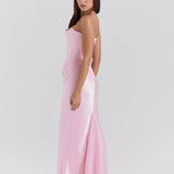 Emily - Maxi Kleit Drapitud Ilma Rihmadeta