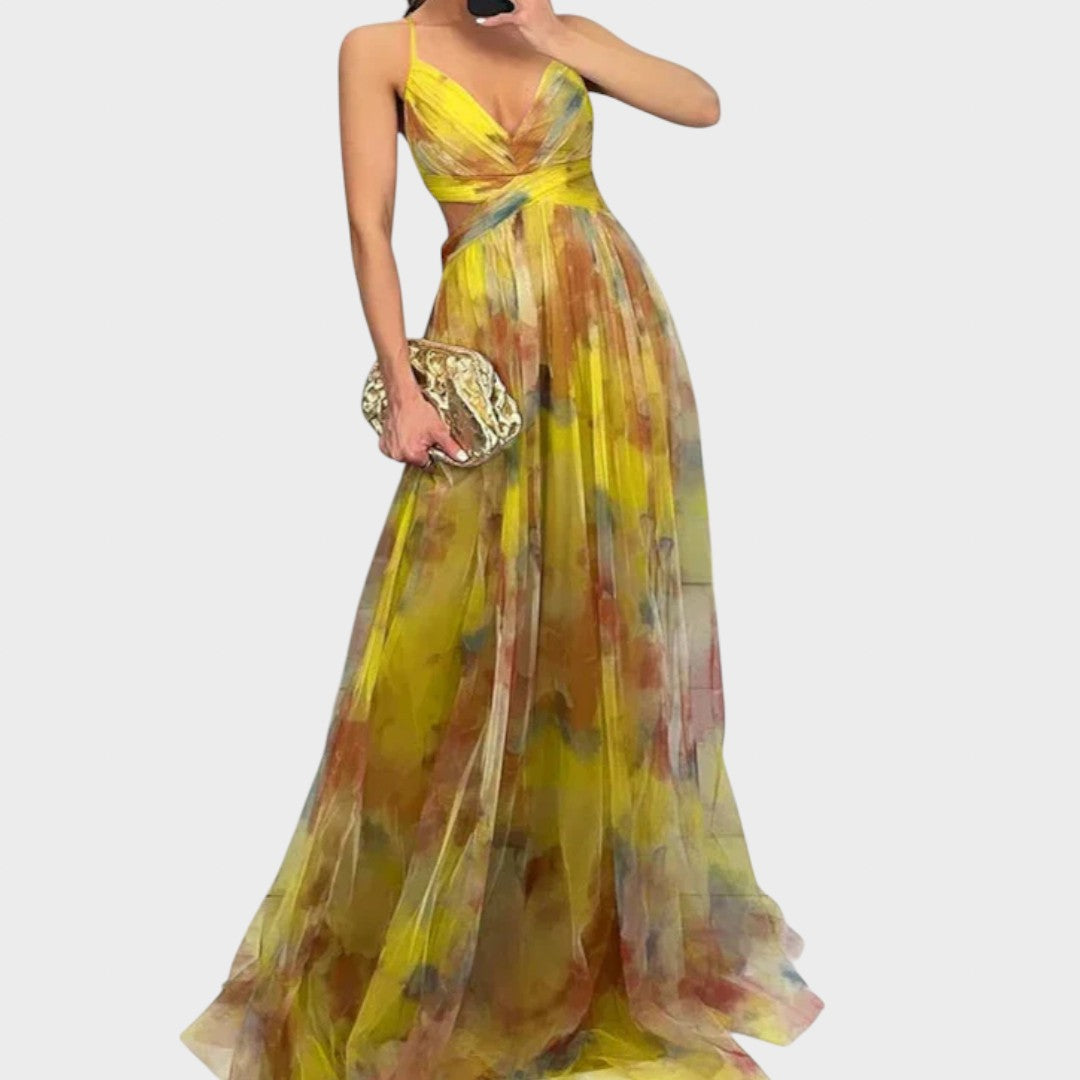 Mia - Cvjetna Maki Haljina za Bezbrižnu Eleganciju