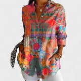 Antonija - Majica s Šarenim Uzorkom