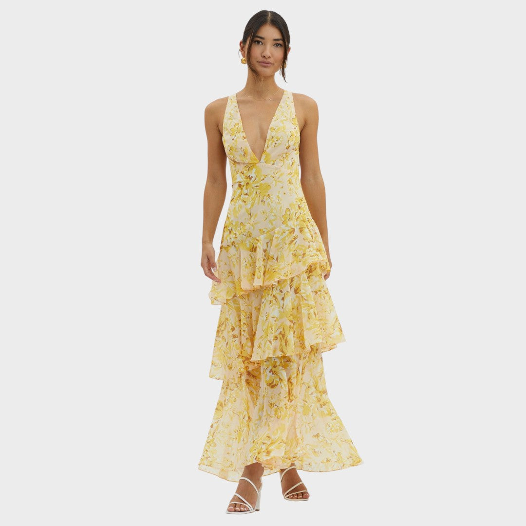 Helena - Bloom Shift Midi Dress