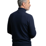 Monte Carlo kašmirski pulover z visokim ovratnikom