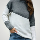 Tilda | Pulover v dveh barvah z eleganco in udobjem