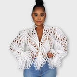 Malina – Elegant Lace Blouse