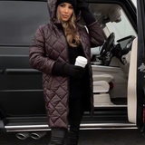 Bogna | Elegantna prešita puhovka s kapuco