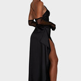 Emberly - Maxi kleit ühe õlaga ja kõrge lõhiku