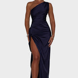 Emberly - Maxi kleit ühe õlaga ja kõrge lõhiku