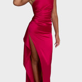 Emberly - Maxi kleit ühe õlaga ja kõrge lõhiku