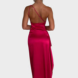 Emberly - Maxi kleit ühe õlaga ja kõrge lõhiku