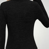 Caren | Asimetričen pulover z zadrgo za ženske