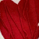 Fenja | Barvit pulover z motivom srca za ženske