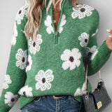 Maren | Ženski pulover z zadrgo za udobje