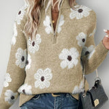 Maren | Ženski pulover z zadrgo za udobje