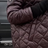 Bogna | Elegantna prešita puhovka s kapuco