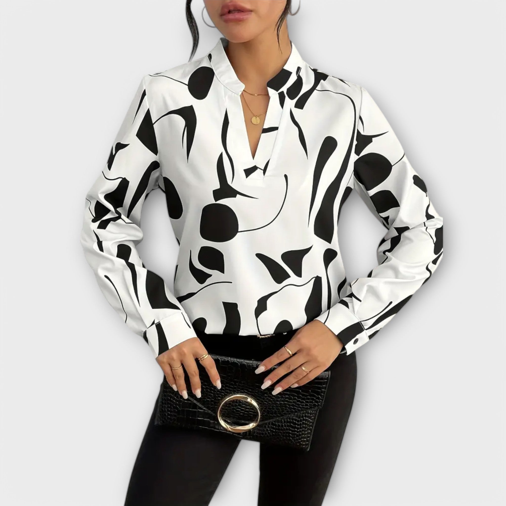 Marica – Stylish Printed Blouse