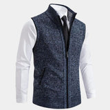 Hannes | Eleganten gilet z neprekinjeno zadrgo