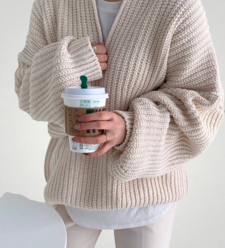 Wencke | Eleganten pulover za dame z zloženim ovratnikom