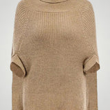 Finja | Eleganten khaki pulover za ženske z udobjem