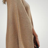 Finja | Eleganten khaki pulover za ženske z udobjem