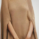 Finja | Eleganten khaki pulover za ženske z udobjem