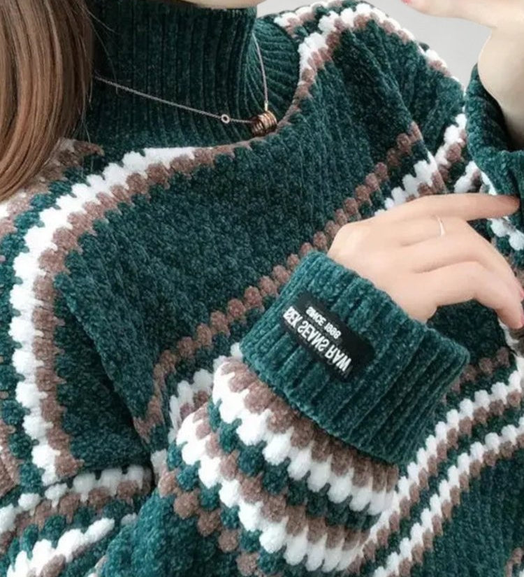 Neele | Eleganten pulover s ovratnikom za zimske dni