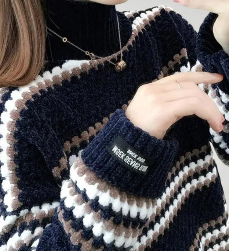 Neele | Eleganten pulover s ovratnikom za zimske dni