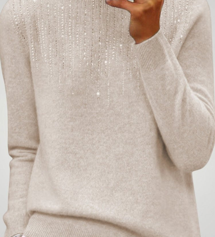 Annelie | Eleganten pulover z dolgimi rokavi za udobje in stil