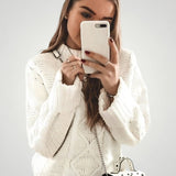 Lore | Eleganten pulover z lanternastimi rokavi in udobje