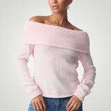 Oda | Eleganten pulover z Off-Shoulder dizajnom