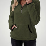 Gesina | Eleganten Pulover z Prakticnimi Žepi