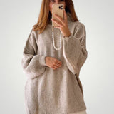 Annedore | Eleganten prevelik jesenski pulover z udobjem