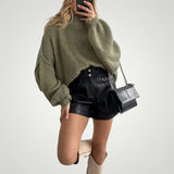 Annedore | Eleganten prevelik jesenski pulover z udobjem