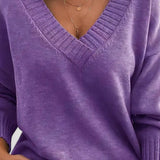 Clarine | Eleganten pulover z V-izrezom za dame s stilom