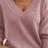 Clarine | Eleganten pulover z V-izrezom za dame s stilom