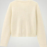 Philine | Pleten pulover z očarljivimi detajli vozlov