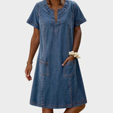 Paula - Oblačilo iz udobnega jeansa